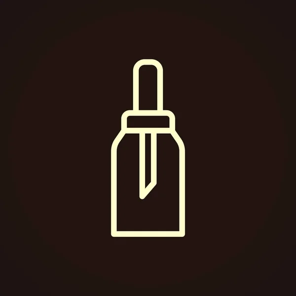 Gel, skum eller flytande tvål flaska ikonen — Stock vektor