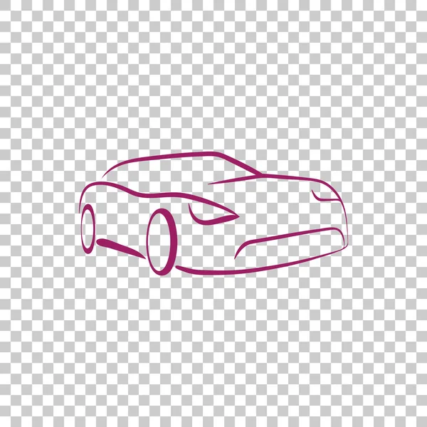 Carro de corrida conversível para colorir - Imprimir Desenhos