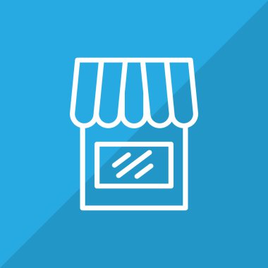 Dükkanı basit simgesi