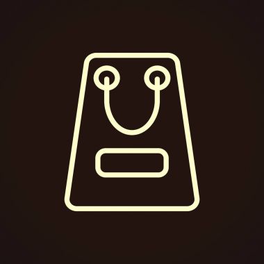 alışveriş çantası simgesi