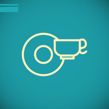 Bir fincan çay ikonu