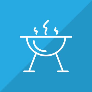 mangal barbekü simgesi