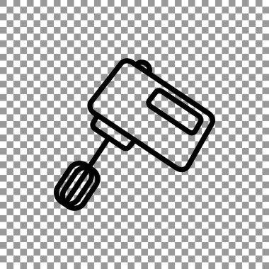 Mutfak karıştırıcı simgesi