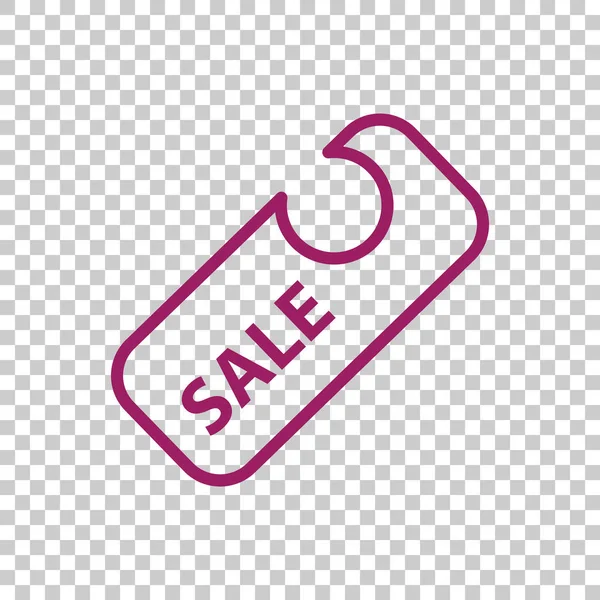 Sale tag icon — Stock Vector