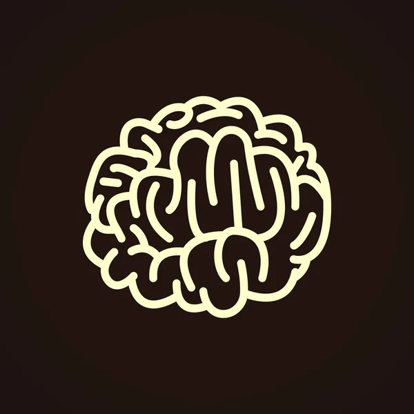 Brain web Icon — Stock Vector