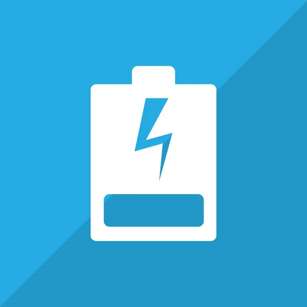 Batterij symboolpictogram — Stockvector