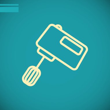 Mutfak karıştırıcı simgesi