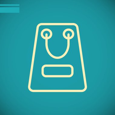 alışveriş çantası simgesi