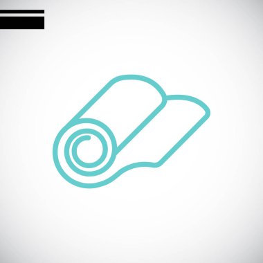 rulo duvar kağıdı simgesinin 