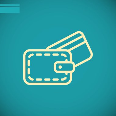 m-cüzdan ile banka kartı simgesi