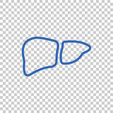 karaciğer organ logosu