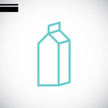 süt kutusu simgesi