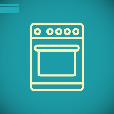 mutfak fırın simgesi