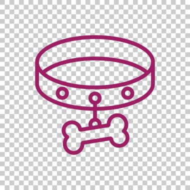 köpek yaka kemik simgesiyle