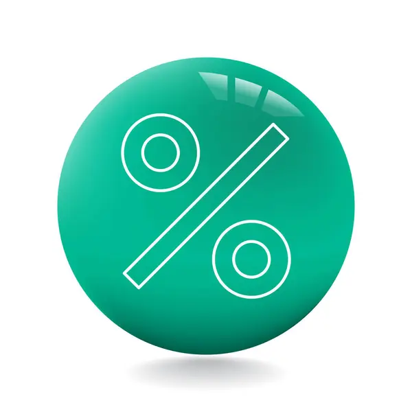 Design of discount icon — Stock Vector