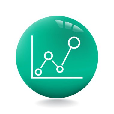 Diyagram simgesi tasarım