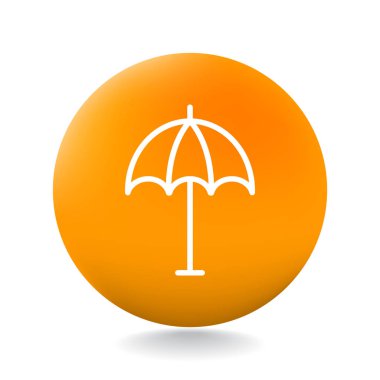 Tasarım şemsiye simgesinin  