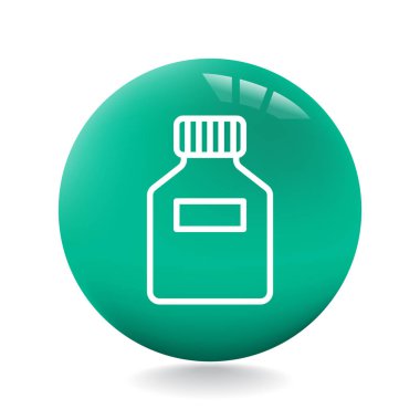 Tasarım şişe simgesinin