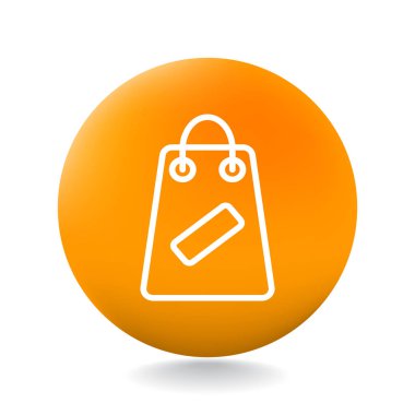 Tasarım çanta simgesinin