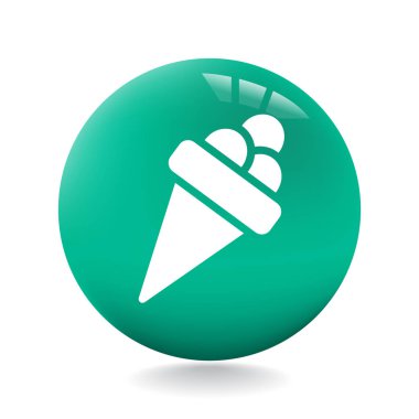 Tasarım dondurma simgesinin