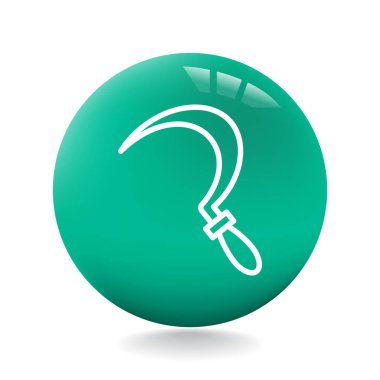 hasat aracı simgesi tasarım