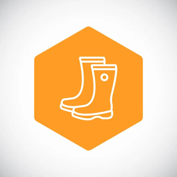 Design of footwear icon — Stock Vector
