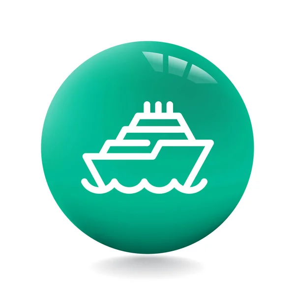 Design of ship icon — Stock Vector