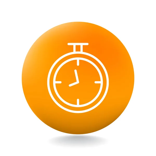 Design of clock icon — Stock Vector