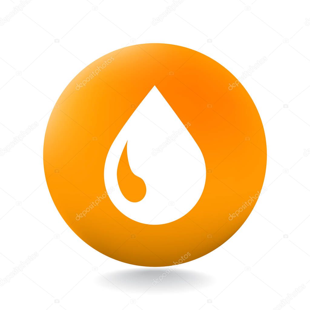 design of drop icon