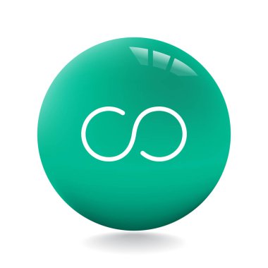 Tasarım sonsuz simgesinin 