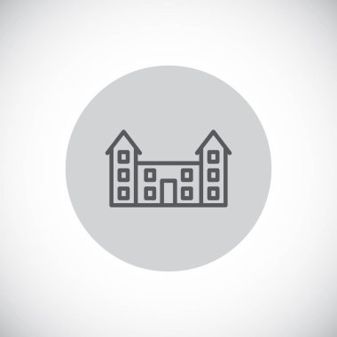 okul binası simgesi