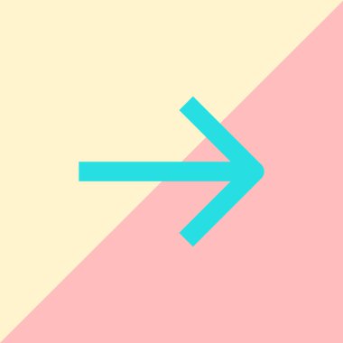 sağa bakan ok simgesi 