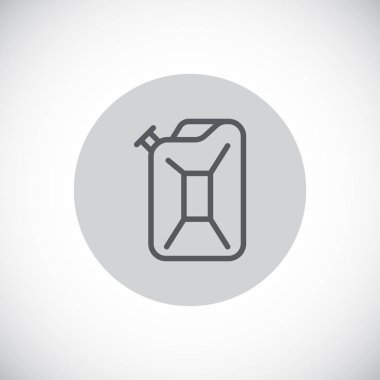 gaz tenekesi simgesine