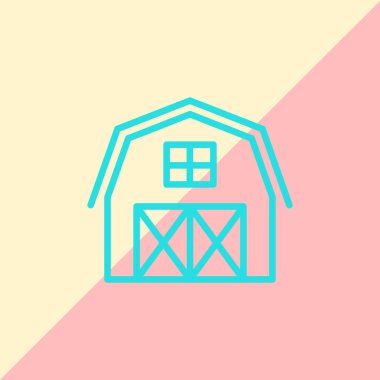 Çiftlik bina simgesini