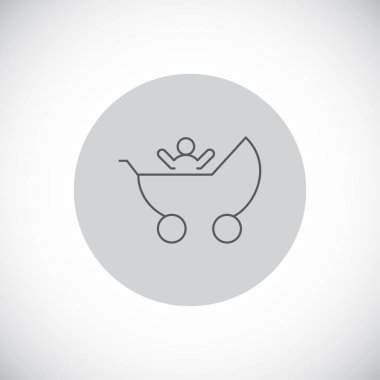 bebek arabası simgesi