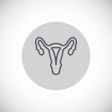kadın üreme organları simgesi