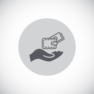 el ve m-cüzdan simgesi