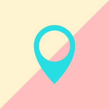 Harita iğne simgesi