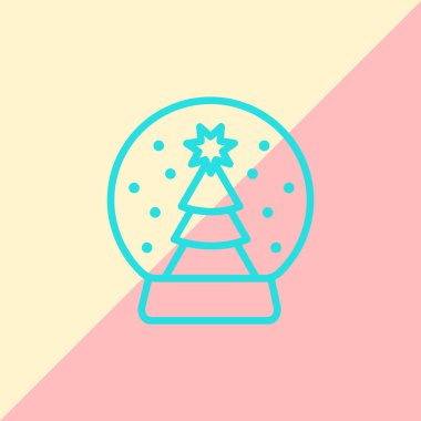 Noel ağacı simgesini