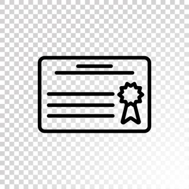 Diploma basit simgesi