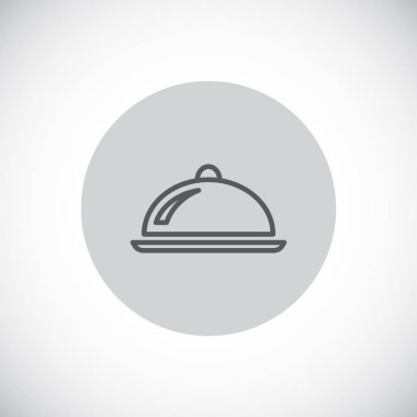 Restoran yemek simgesi