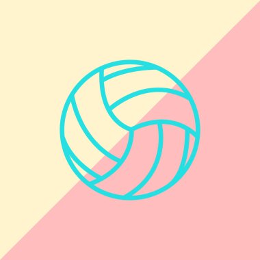 Voleybol topu simgesini