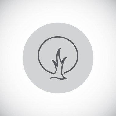 basit ağaç simgesiyle