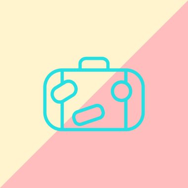 turist çanta simgesi