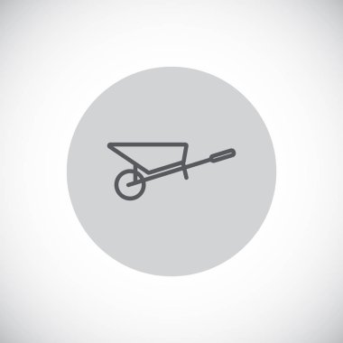 İnşaat sepeti simgesini