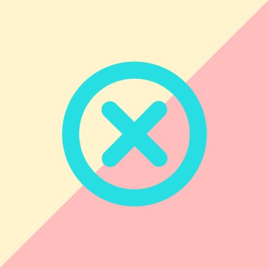 İptal işareti simgesi