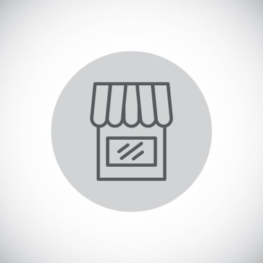 dükkan ya da mağaza simgesi