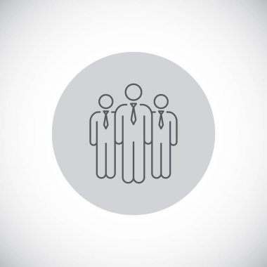 Erkekler kravat simgesi