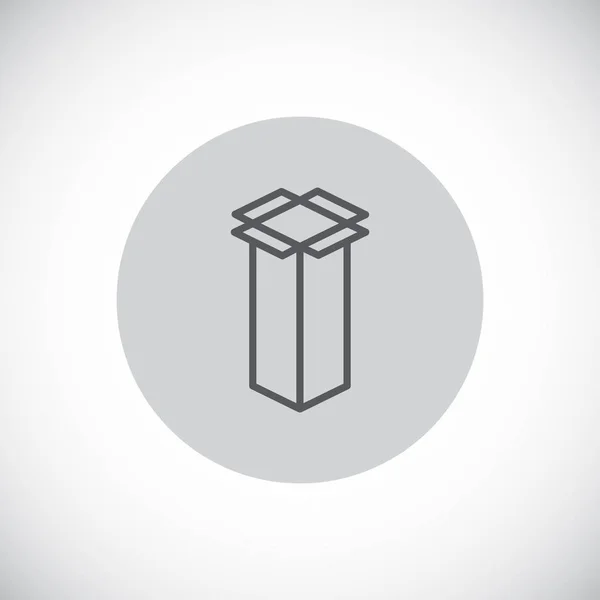 Icône pack ouvert — Image vectorielle
