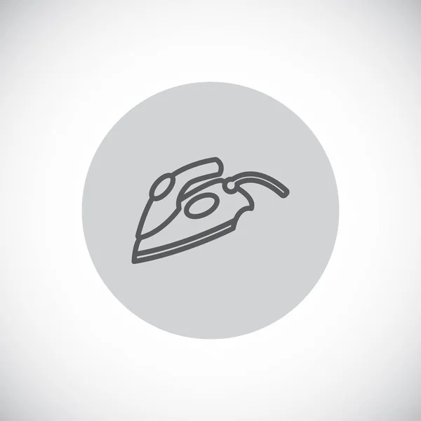 Hierro simple icono — Vector de stock